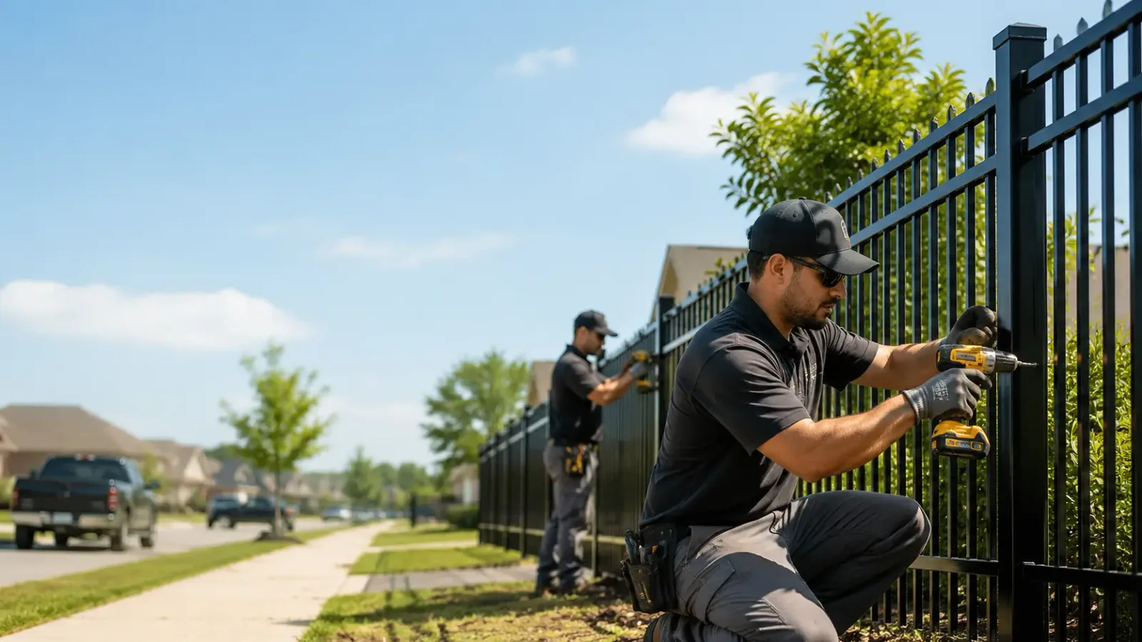 Metal Fence Installation in Dillsburg, PA